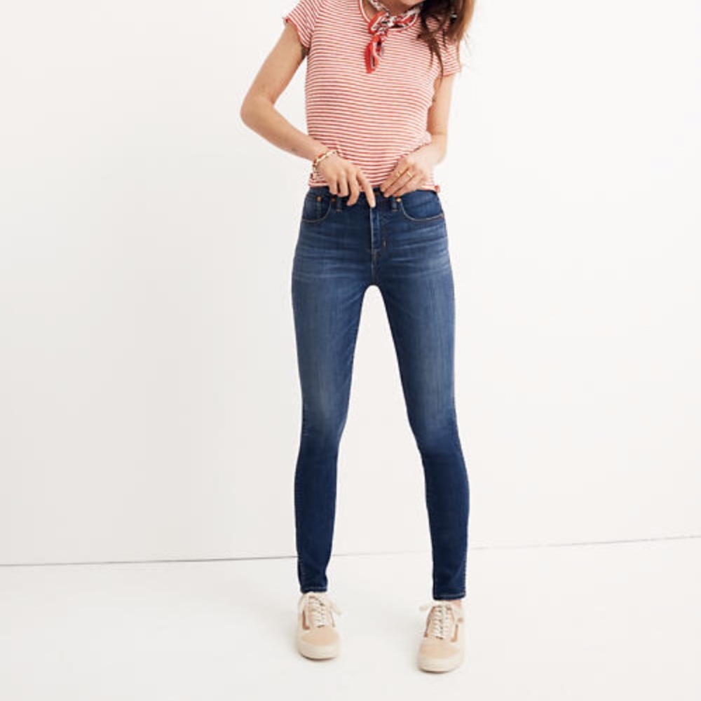 Madewell high rise skinny Jean
